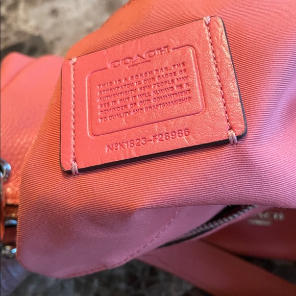 Coach Coral Leather Purse – Authentic Factory - Picture 8 of 8